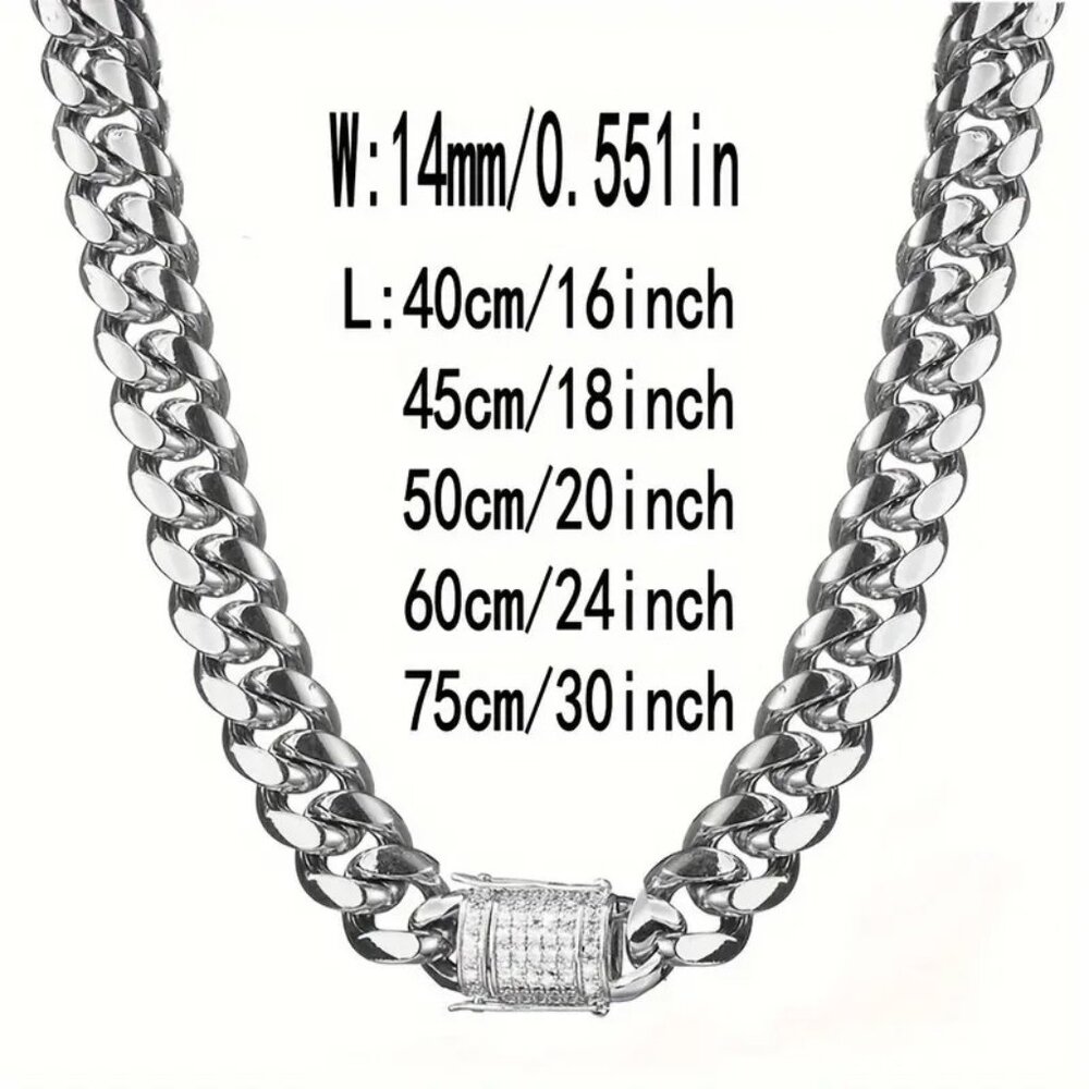 Hip Hop Chunky Silver Jewelry Timeless Elegance - image 4